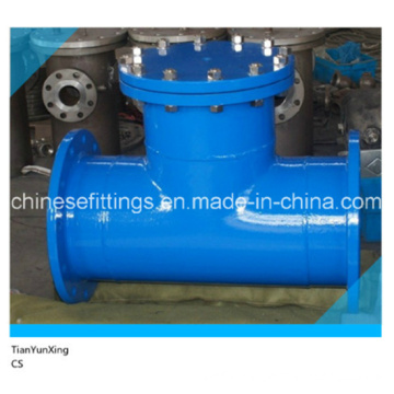 ANSI Carbon Steel Welded Flanged End T-Strainer